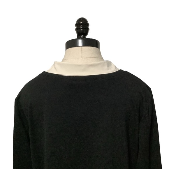 CHICO'S Ponte Two-In-One Top - Size Chico's 3 - Picture 9 of 13